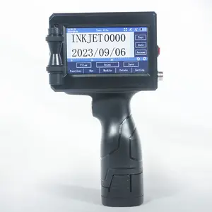 Imprimante manuelle industrielle t50 pour code à barres QR bouteille en verre impression de code de date d'expiration sur machine à bouteilles