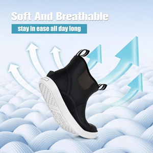 Botas <span class=keywords><strong>de</strong></span> Trabajo Impermeables para Hombre, Antideslizantes, Aisladas, <span class=keywords><strong>de</strong></span> Goma, para <span class=keywords><strong>Pesca</strong></span>, Navegación y Trabajo Marino, Tallas 6-14 - Product Image 3