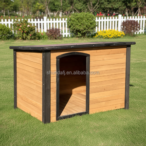 SDD007 Cuccia per Cani in Legno Ecologica con Motivo Stampato per Uso Interno ed Esterno - Product Image 2