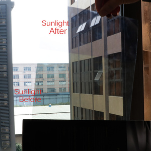 Intelligente di Auto-regolare la Vlt 77% di Transizione Vlt44 % Solare di Controllo Fotocromatiche Finestra Film - Product Image 2