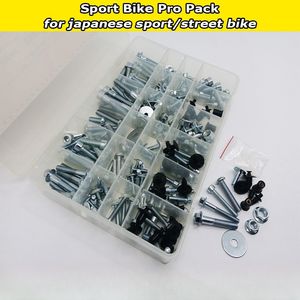 160 pièces japonais Sportbike Bolt Pro Pack pour Honda Yamaha Kawasaki & Suzuki <span class=keywords><strong>moto</strong></span> kit de boulons matériel Pack rapide - Product Image 2