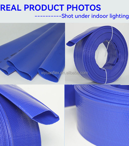 <span class=keywords><strong>Tuyau</strong></span> de pompage plat en PVC de 50 m, <span class=keywords><strong>tuyau</strong></span> de décharge haute pression de 6 bars pour l'irrigation agricole, la construction et l'exploitation minière - Product Image 3