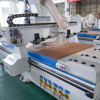 Machine de découpe CNC JIYU CH4, routeur CNC automatique, commande NC Studio, moteur pour ligne de production de meubles de haute précision