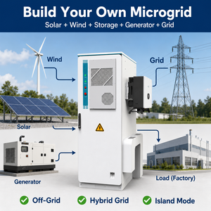 Batterie Lithium 112,5 kWh Batterie Solaire 2026 50 kW 358,4V 55 kW 100 kWp 314 Ah Tout-en-un avec onduleur intégré et refroidissement par air - Product Image 2