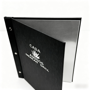 हार्ड सेमी कस्टम fa4 pvc पुस्तक कवर शैली मेनू कवर चमड़े के मेनू बुक बोर्ड डिस्प्ले बार के लिए रेस्तरां नाखून सैलून के लिए - Product Image 6