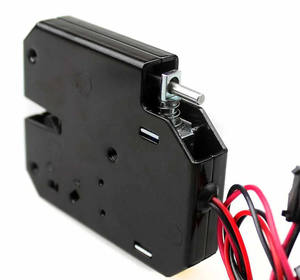 قفل لولبي كهربائي شديد التحمل 12 فولت خزانة شقة آمنة ودرج ضد السرقة مع سبائك الزنك والمواد الفولاذية - Product Image 4