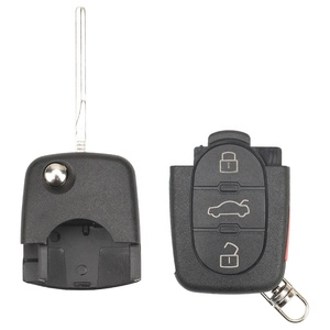 Clé de voiture à distance rabattable de haute qualité pour voiture Audi avec 4 boutons 315MHZ 48 puce Pn 1J0959753F clé à distance automatique - Product Image 5