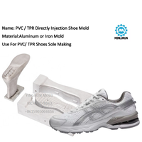 Tendance baskets décontractées Logo personnalisé maille tricotée à la mouche pour coussin d'air mode chaussures de Style de marche moule