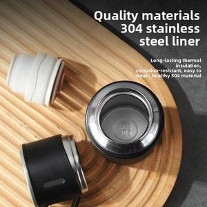 Ensemble cadeau de <span class=keywords><strong>thermos</strong></span> isotherme en acier inoxydable de 500 ml avec logo personnalisé, 2 tasses, pour cadeaux promotionnels d'entreprise - Product Image 5