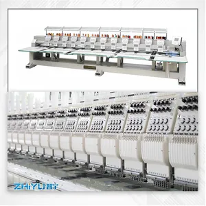 Factory Supply Embroidery Computer Machine Multi Head Flat Embroidery Machine