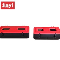 Armoire d'extincteur en plastique Jiayifire modèle FEC rouge 10 kg, résistance à la corrosion, extincteurs flexibles à CO2 et poudre sèche
