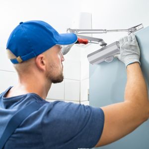 Chất lượng cao 180 độ tự động cửa gần hơn Thiết kế hiện đại hợp kim nhôm 40-65kg overhead cửa gần hơn <span class=keywords><strong>transom</strong></span> che giấu các tính năng - Product Image 4