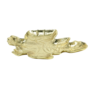 Plateaux de service en métal personnalisés de haute qualité Plateaux ronds de luxe Design Hôtel Restaurant Décoration de la maison Formes de différentes tailles - Product Image 6