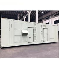 Générateur diesel conteneurisé et de type ouvert, prix usine, 1250 kW 1562,5 kVA 50 Hz avec ATS pour alimentation de secours d'urgence de centre de données