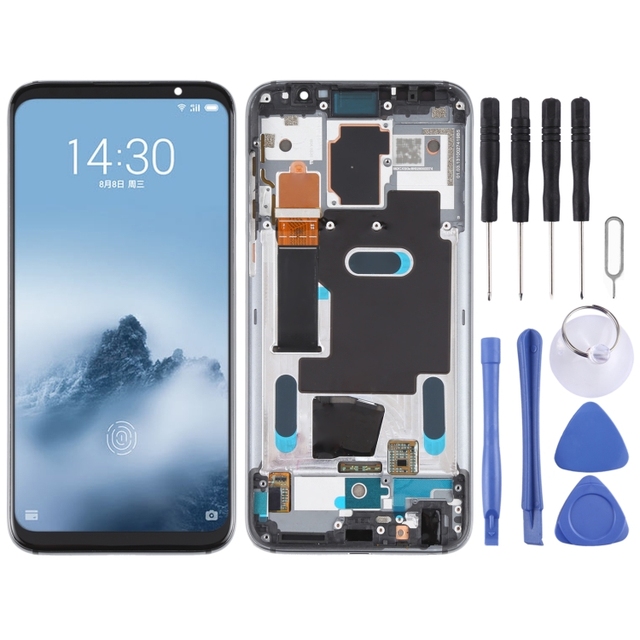 Good Sale Cell Phone Repair Parts Original LCD Screen for Meizu 16 / 16th / M882H / M882Q Digitizer Full Assembly with Frame