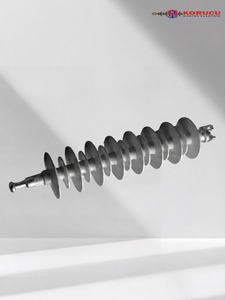 Aislador de Silicona Polimérica para Líneas Aéreas de Alta Tensión de 36kV 40kN, Aisladores Compuestos de Bola de Pin Eléctrica Duraderos - Product Image 1