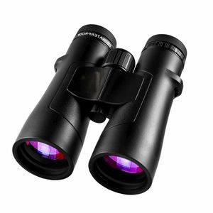 Jumelles de vision nocturne haute définition 10X50/12X50 en alliage d'aluminium et grossissement étanche en métal pour la chasse aux abeilles - Product Image 1