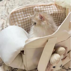 <b>Pet</b> <b>Carriers</b> Travel Products Luxury Classic Fashion Outdoor Warm Breathable Dogs Backpack Zipper Durable Eco-Friendly Nylon - Product Image 3