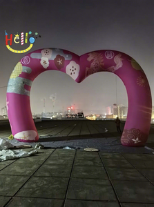Arco de Amor Inflable Personalizable con Bomba de Aire Eléctrica y Multicolor para Decoración de Eventos - Product Image 3