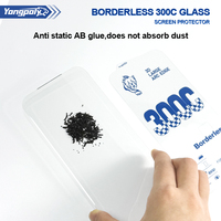 Protector de Pantalla de Vidrio Borderless 300C, Borde Curvo 3D, Pantalla de Cero Oclusión para iPhone 18 Pro Max