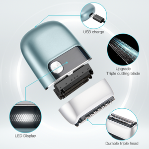 Новая Водонепроницаемая моющаяся мини-Бритва для мужчин - Product Image 2