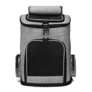 Free Sample black pet Carrier <b>backpack</b> dog carrier breathable mesh for small dogs <b>cats</b> - Product Image 3