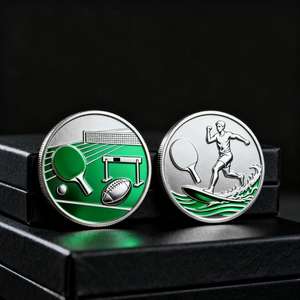 Moneda de Oro Personalizada al por Mayor, Moneda de Recuerdo de Oro, Plata y Cobre Personalizada, Moneda de Desafío de Fútbol, Monedas Deportivas de Metal de Fútbol - Product Image 2