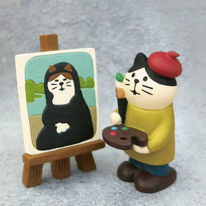 ฟิกเกอร์สไตล์ญี่ปุ่น Qingh, <span class=keywords><strong>กบ</strong></span>กาแฟ, ของตกแต่งกล่องสุ่มสุดฮิต, อุปกรณ์งานฝีมือ DIY, งานเรซิ่น - Product Image 4