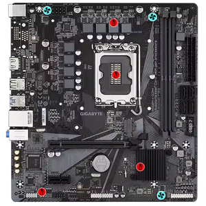 เมนบอร์ดเดสก์ท็อป DDR4กิกะไบต์ <span class=keywords><strong>B660M</strong></span> <span class=keywords><strong>K</strong></span> เมนบอร์ด Micro ATX Form Factor รองรับเมนบอร์ดหน่วยประมวลผลซ็อกเก็ต LGA 1700 - Product Image 5