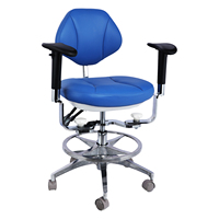 Fauteuil médical mobile moderne pour hôpital, inclinable manuellement pour personnes âgées, en cuir synthétique, hauteur réglable, mousse à mémoire de forme, capacité de charge 200 kg