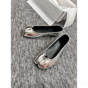 Elegantes Zapatos de Tacón Bajo Tipo Slingback para Mujer, Cómodos y Casuales, Zapatos de Vestir Planos con Tacón de Cuña - Product Image 1