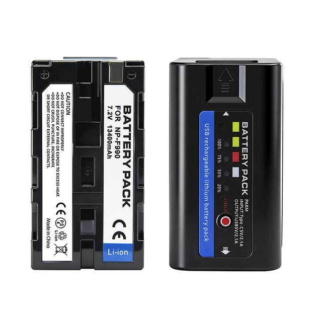 High Quality Camera Battery NP-F990 Rechargeable Battery Supplier