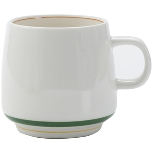 แก้วเซรามิกเคลือบด้านลายเส้นสีพื้นเพ้นท์มือ ดีไซน์เรียบง่ายทันสมัย คุณภาพสูง เหมาะสำหรับสำนักงาน ร้านอาหาร - Product Image 5