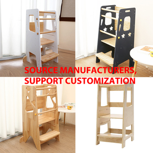 Perfetto sgabello da cucina in legno per bambini in piedi torre per bambini Tower Tower per bambini che imparano la torre per bambini piccoli che fanno un passo avanti - Product Image 4
