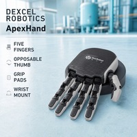 Main robotique Dexterous DexcelRobotics ApexHand, IA embarquée, pour la recherche sur robots humanoïdes, fournisseur