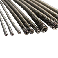 Tuyau ondulé en acier inoxydable 304 LKESS au design moderne, diamètre extérieur 76 mm, taille personnalisable pour le refroidissement liquide des centres de données