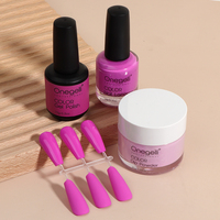 Ensemble de poudres à tremper pour les ongles, accessoires de qualité professionnelle, OEM, couleur assortie, 7 pièces