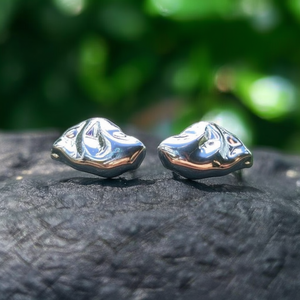 ต่างหูแฟชั่นแบบติดหู สแตนเลส 316L ชุบทอง PVD ทนทาน เป็นมิตรต่อสิ่งแวดล้อม - Product Image 3