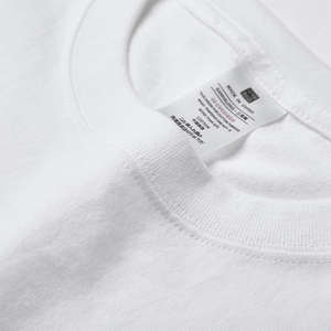 เสื้อยืดคอกลมผู้ชาย ผ้าฝ้าย 100% สั่งทำได้ ทรงหลวม ระบายความร้อนดี สัมผัสนุ่มสบาย ผลิตต้นแบบรวดเร็ว MOQ ต่ำ - Product Image 3