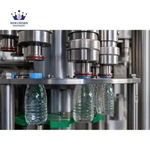A ל-z מכונת מילוי מים מינרליים אוטומטית קו ייצור מים בבקבוק שלם