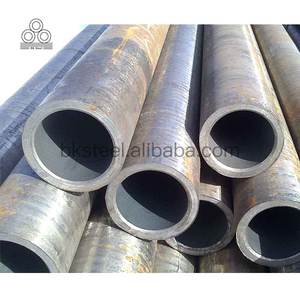 Tubo de acero sin costura de bajo carbono de gran diámetro Astm A53 A106 Grado B <span class=keywords><strong>Aisi</strong></span> 4130 4150 Tubo de acero sin costura de aleación de China - Product Image 5