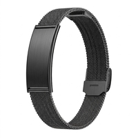 Bracelet intelligent noir B8, moniteur de fréquence cardiaque, d'oxygène sanguin et de sommeil, bracelet de fitness, appels Bluetooth, contrôle de la caméra