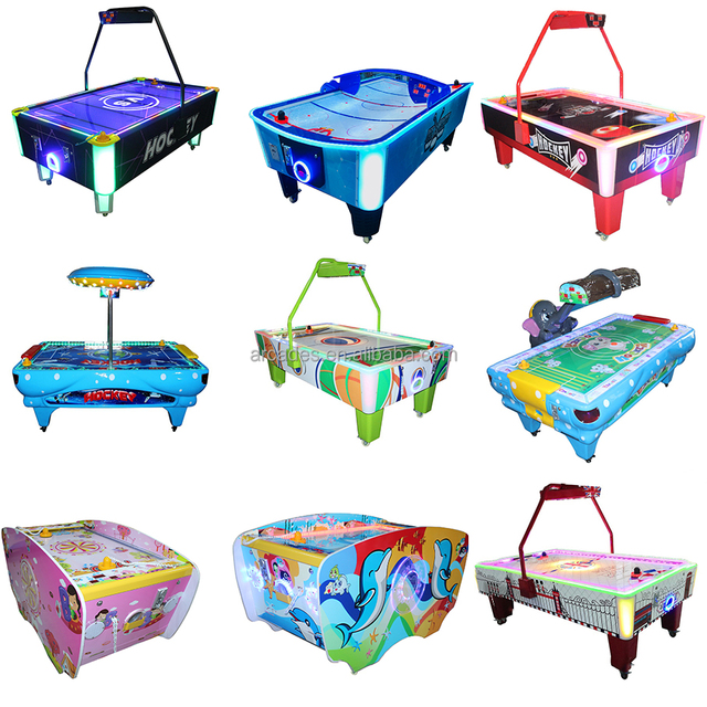 amusement center coin operated indoor air hockey table arcade game machine for arcade center