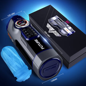 เครื่องช่วยสำเร็จความใคร่ชายแบบสั่นดูดอัตโนมัติ รุ่น Three Generations Thunderstorms พร้อมระบบสั่นและดูดแบบลูกสูบ ใช้พอร์ต USB - Product Image 4