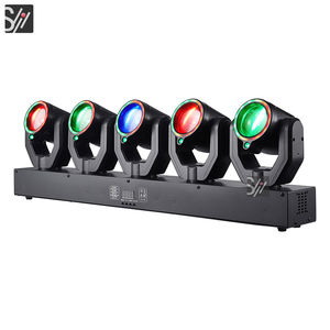 Dmx512 điều khiển đèn sân khấu Led năm đầu xy chùm di chuyển đầu DJ ánh sáng laser <span class=keywords><strong>Disco</strong></span> cho Bar KTV đám cưới - Product Image 1