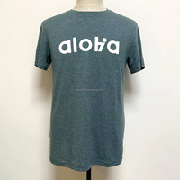 Kaos Custom dengan Cetak Huruf dan Kata, Sablon, DTG, DTF, Desain OEM, Kaos Pria Lengan Pendek