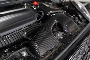 2020-2023 la pièce de voiture en Fiber de carbone sèche la plus lisse pour <span class=keywords><strong>MINI</strong></span> JCW COUNTRYMAN/pour CLUBMAN 2.0T tuyaux d'admission d'air du moteur d'admission - Product Image 2