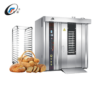 Four électrique à convection de grande capacité 16/32/64, rotatif à air chaud diesel et gaz pour la cuisson des barres de pain grillé, baguette fabriquée en Chine, nouveau maïs