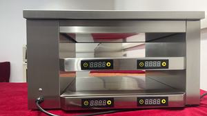 Fast Food ristorante KFC 2 <span class=keywords><strong>4</strong></span> Deck che tiene Hamburger tortino di carne calda cibo elettrico calda vetrina per la vendita - Product Image 5