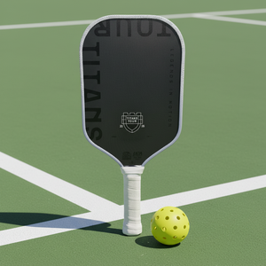ไม้พายพิคเคิลบอล USAPA Approved GEN5 คาร์บอนไฟเบอร์ พกพาสะดวก คุณภาพสูง หนา 16 มม. รุ่น Pro V Titans Tour Edition สำหรับมืออาชีพ - Product Image 1